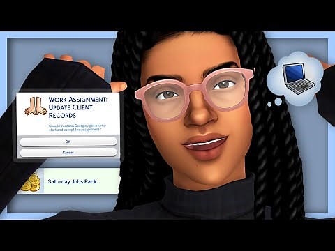 New interactive career + more realistic saturday jobs for teens/adults ✦── the sims 4 | mods