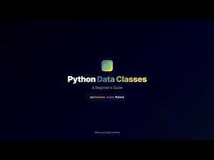 What is Python's Data Class? A Complete Beginner's Guide with Animation and Note
