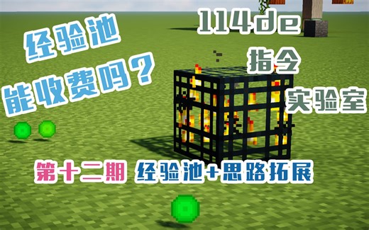 【114的指令实验室】Java版1.12.2 经验池+拓展思路