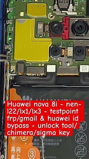Huawei nova 8i - testpoint frp/gmail & huawei id bypass - unlock tool/chimera/sigma key