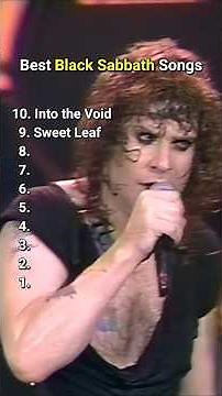 Top 10 Best Black Sabbath Songs #blacksabbath #top10 #bestsongs #bestmusic