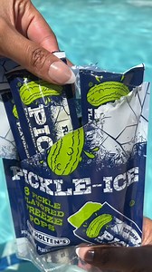 Stay cool and refreshed this summer with freeze pops by the pool! ☀️🧊 Dive into the ultimate chill vibes and beat the heat with every frosty bite. 📷: @ashleylibertyy | Van Holten’s Pickle-in-a-Pouch
