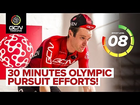 Olympic Pursuit Efforts | 30 Minute Indoor Cycling Workout