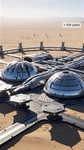 에어리어 51, 1000년 뒤의 모습. Area 51 in 1000 Years: The Ultimate Military Alien Fortress #futureworld #ai영상