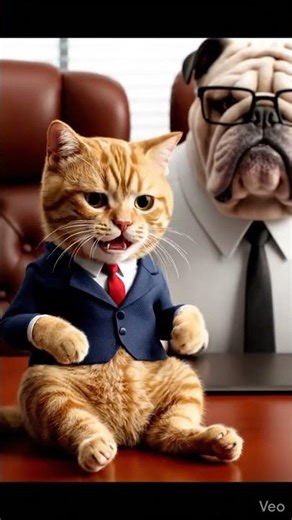 Hiring a cat for a job interview ends in total chaos