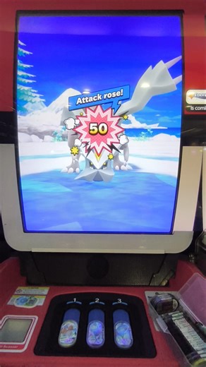 Pokemon Mezastar - Superstar Kyurem attack animation