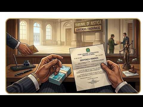 POV: "Você é um juiz corrupto que vende sentenças"