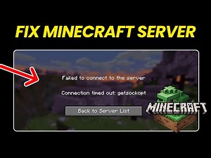 How to Fix ‘getsockopt’ Error in Minecraft (2025)