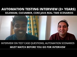 Automation Testing Interview Questions| Selenium, Java, Cucumber, TestNG| 02 + Years Of Experience