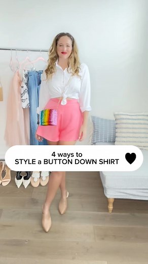 101 reactions · 22 comments | 4 WAYS to style a BUTTON DOWN SHIRT #fashiontips #styleinspiration | Jodi Das | Facebook