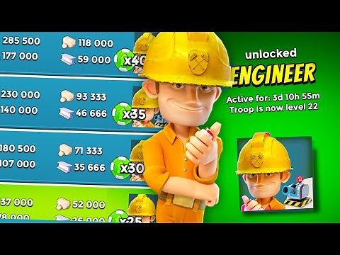 Boom Beach COMPLETE Prototype Troops Guide!