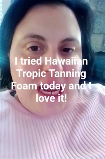 I tried Hawaiian Tropic Tanning Foam for a healthy glow 🌟