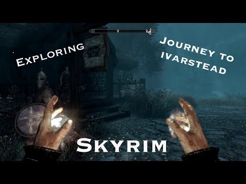 Skyrim Pure Mage Playthrough: Exploring New Locations & Caves | High Elf Magic Only Adventure