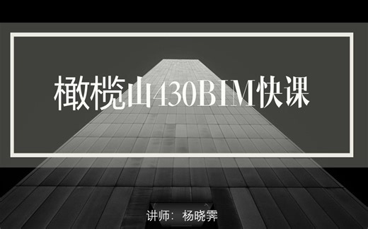 【430BIM快课第二十二期】：轻松使用Revit为构件编号的技巧