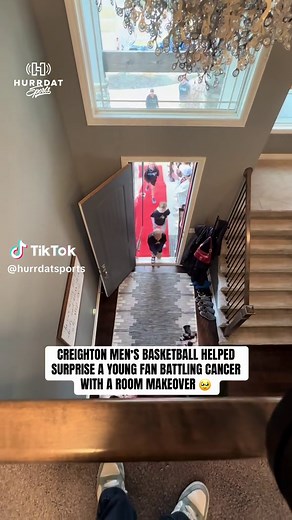 Creighton Basketball Surprises Young Fan with Room Makeover