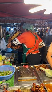 Amazing Inventor Grandma with her custom-made blade For Slicing Meat | คอหมูย่าง หมดถาดนี้หั่นไม่ถึง 10 นาที | SpeedFoods