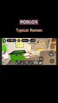 Part 1 Roblox Typical Ramen #gamingvideos #roblox #ramen #noodlemaking #robloxshorts