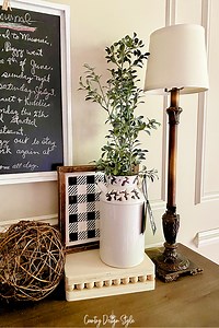 4 DIY Faux Trees You Can Make This Weekend - Country Design Style