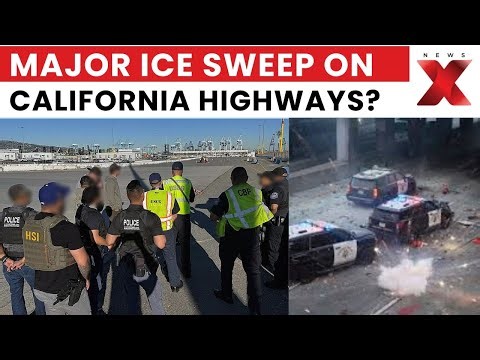 ICE Operation Highway Sentinel Nabs 100+ Truck Drivers on CA Highways | NewsX