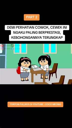Full animasinya di YouTube COCO MEONG yaa :) #animasilucu #animasi #dhotdesign #rajaanimasihoror #animasikeren