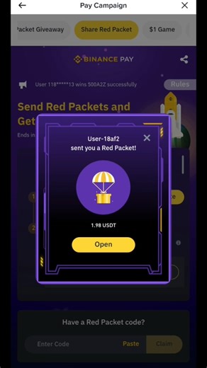 ​​ Free USDT 🤑 Binance Red Packet Code Today 🔥 Red Packet Code in Binance Today 🎁