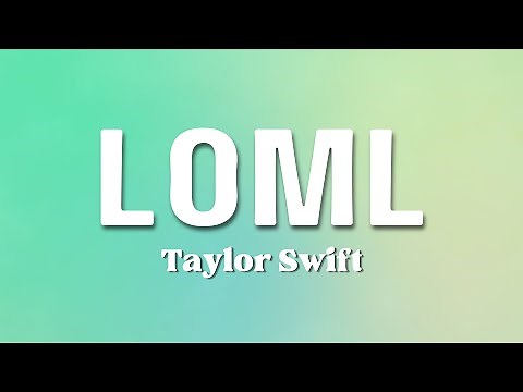 Taylor Swift - loml (Lyrics)