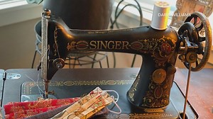 Arvada couple makes masks with 1922 Singer sewing machine they found in their guest bedroom