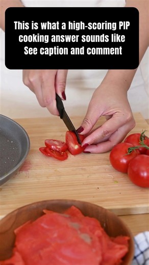 This is what a high-scoring PIP cooking answer sounds like