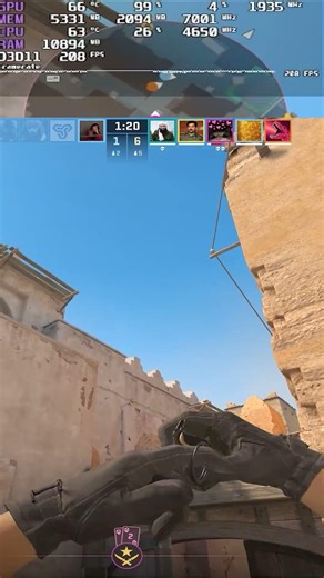 CS2 : ON RTX 3050 + Ryzen 5 5600X