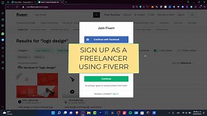How To Sign Up As Freelancer on Fiverr in 2024 (Fiverr Seller Account)