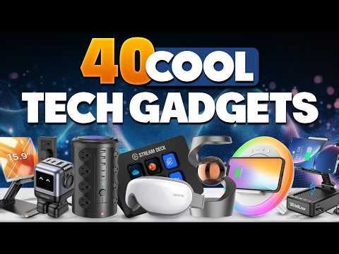 40 Cool Tech Gadgets on Amazon You Need NOW!