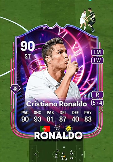 🇵🇹 TIME WARP CRISTIANO RONALDO REVIEW #Foryou #ultimateteam #fc26 #fut