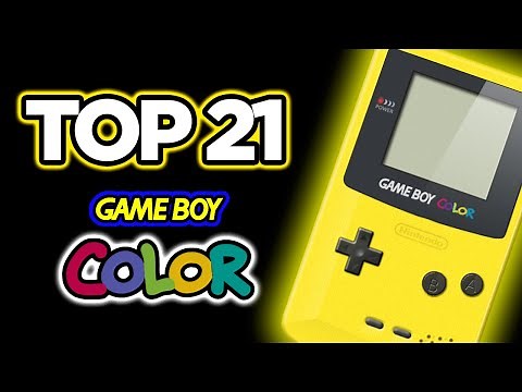 TOP 21 MEJORES JUEGOS de GAME BOY COLOR en LA HISTORIA (RECOMENDADOS y JOYAS de GAMEBOY COLOR)