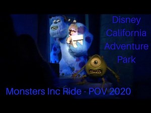 Monsters Inc Ride- POV- 2020 - Disneyland