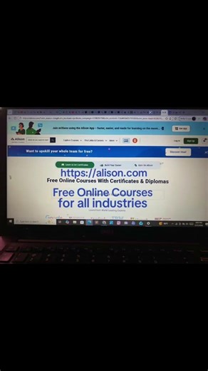 Alison.com have free courses