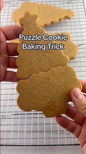 3 Easy Steps for Perfectly-Fitted Cookies that Puzzle Together | Cookie Decorating