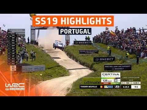 SS19 Stage Highlights | WRC Vodafone Rally de Portugal 2017