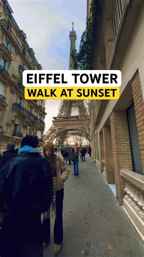 Paris at sunset feels unreal.
