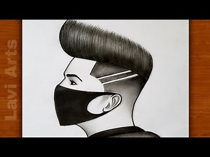 Beautiful drawing easy with Pencil Boy | How to draw pictures for beginners | Lavi Arts | how to jro