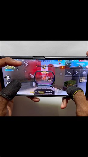 3 finger handcam gameplay solo vs squad poco x3 pro 60fps 120hz 360hz game turbo SD860 Processor