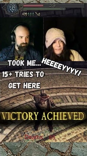 Can I Beat This Boss On My First Try? #gaming #darksouls2