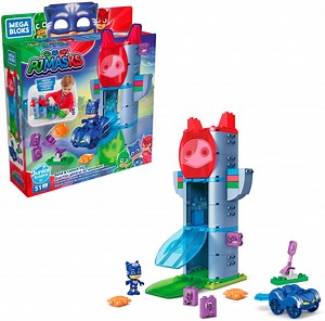 MEGA BLOKS PJ Masks Build & Launch HQ with Building Blocks, Building Toys for Toddlers (51 Pieces) - Walmart.com