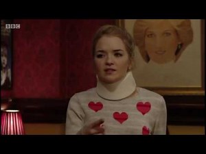 Lorna Fitzgerald (Abi Branning) Wearing a Neck Brace in East Enders (2)