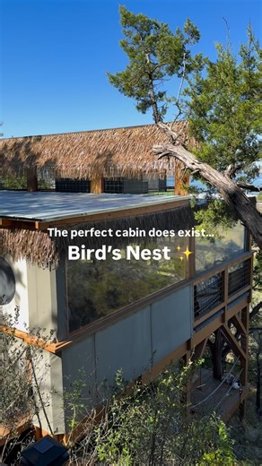 Meet the Bird’s Nest, our 3-level glamping treehouse with a 400 sq ft deck and some of the best views on the hill. 😍 It sits above Horseshoe Bay and feels like the grown-up version of the treehouse you always wanted. 🪶✨ | Retreat on the Hill