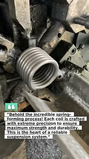 Behold the incredible spring-forming process!