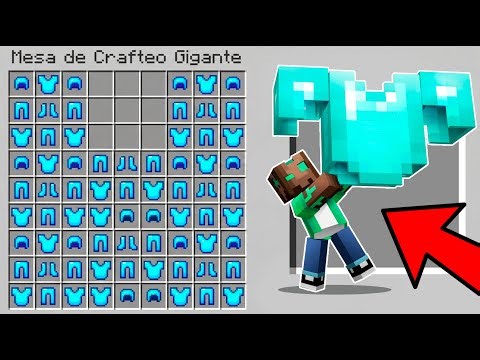 Minecraft, Pero Puedo Hacer ARMADURAS GIGANTES!