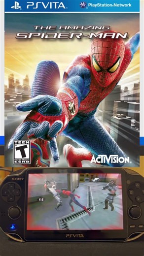 The amazing Spider-Man on PS Vita #psvita #retrogaming #playstation
