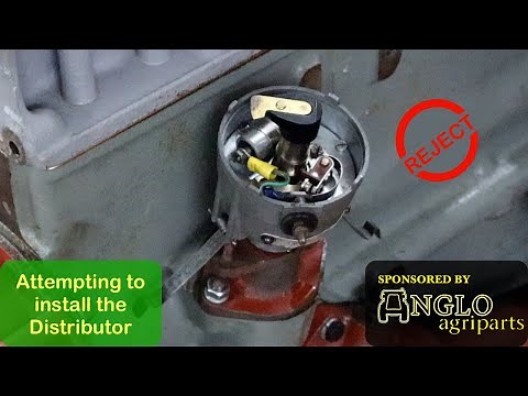 #127 Ferguson TED20 - Installing the Distributor - FAIL - with Anglo Agriparts