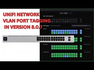UniFi Network - VLAN Port Tagging