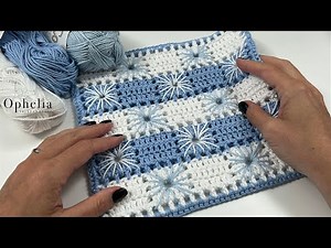 Crochet Coaster // Anna's Gingham Coaster